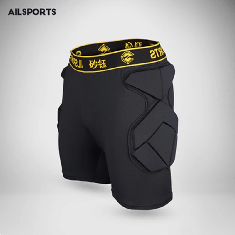New Protective Hip Pad Padded Shorts Basketball Soccer Goalkeeper Short