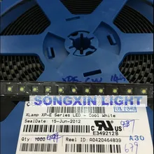 20 шт. REE XLamp XP-E серия холодный белый высокой мощности Светодиодный 3535 3 Вт Холодный белый 139LM 350Ma-1000Ma XPEWHT-L1-WCO-R3-0-07