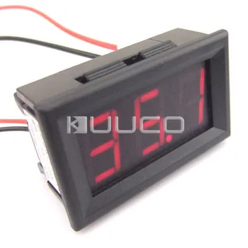 

Digital Meter DC 0~50A Red Led Digital Ammeter DC 12V 24V Ampere Meter High Brightness Two wires Current Measure Meter/Tester