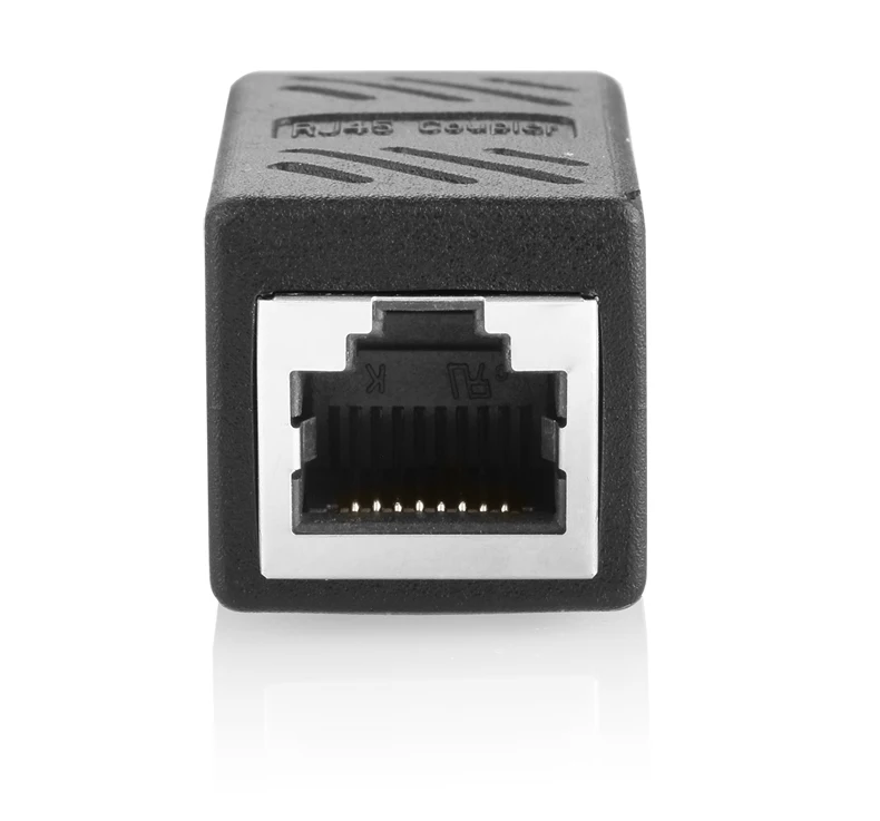 

5pcs Cat6 Ethernet Adapter 8P8C RJ45 Connector Network Extension Cable Adapter for Ethernet Cable Female to Female