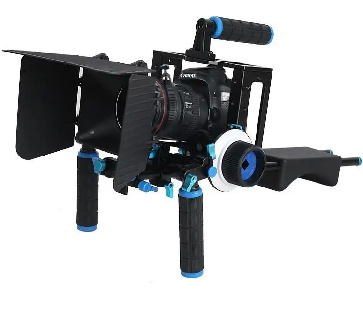 DSLR Rig Kit Shoulder Mount Rig/Matte Box/Follow Focus/Dslr Cage for