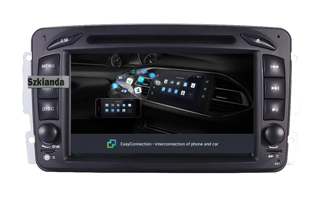 Cheap In Stock 7"Android 9.0 Car DVD Player For Mercedes Benz CLK W209 W203 W463 W208 Wifi 3G GPS Bluetooth Radio Stereo audio media 27