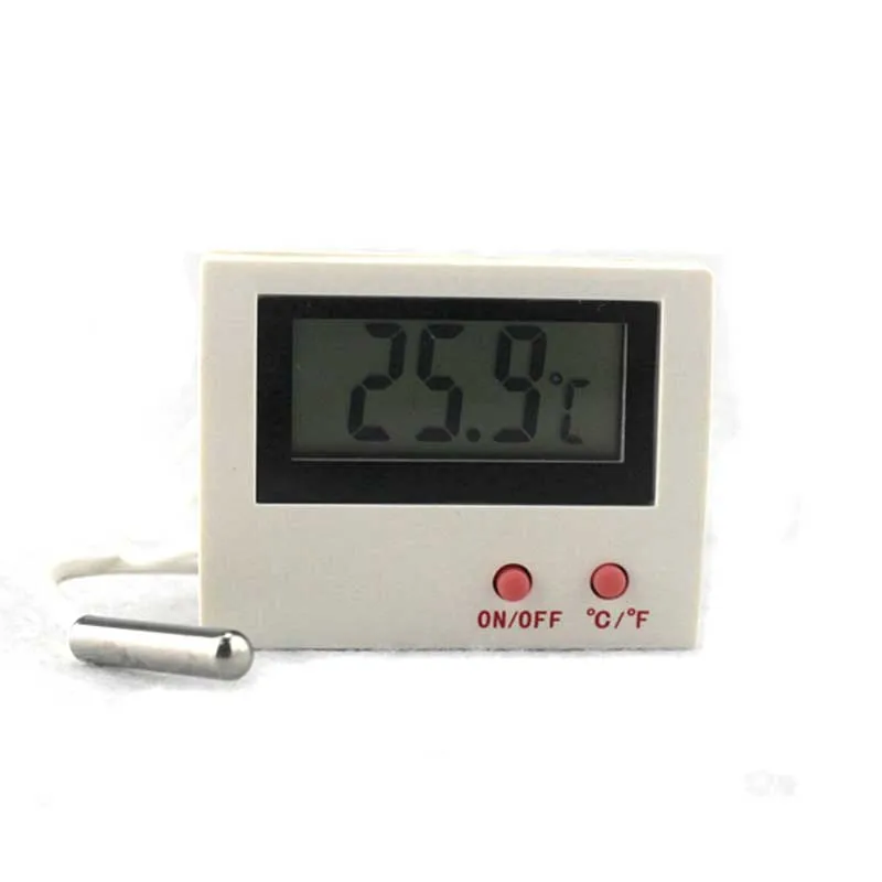 Аквариумный термометр/электронный измеритель температуры/электронный термометр холодильника с датчиком 1 м-50~+ 80 Цельсия