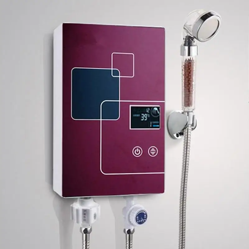 6000 Вт Электрический Мгновенный водонагреватель кран мгновенный горячий душ для ванной комнаты Кухня Раковина кран Отопление воды мульти