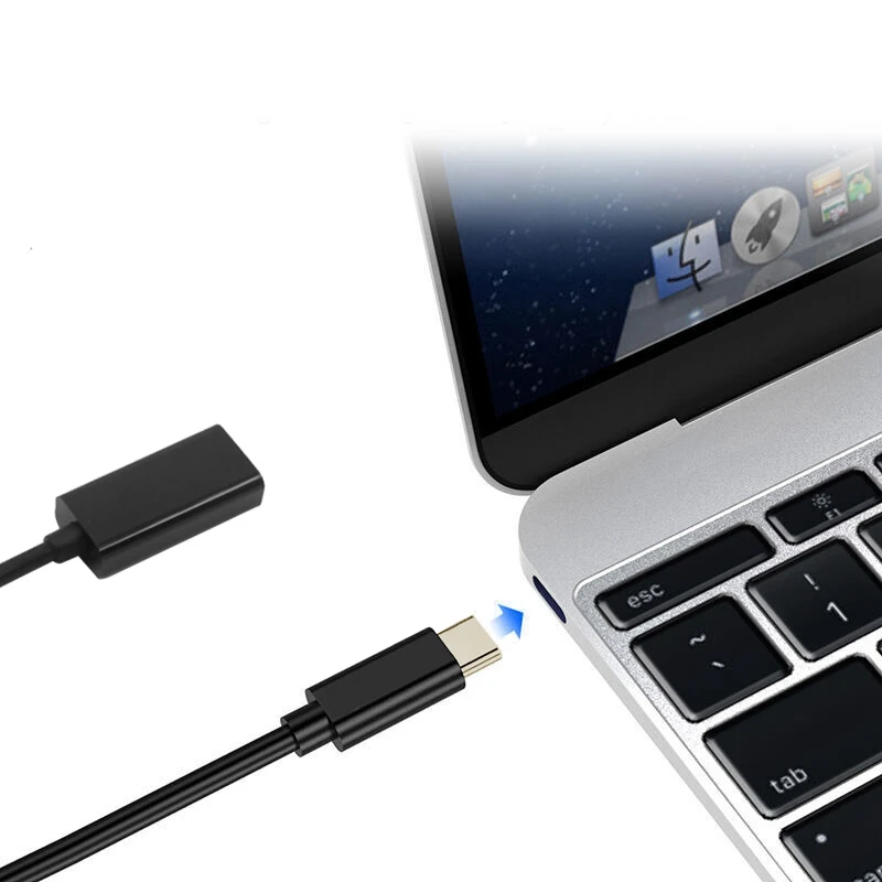 FULL-type C к HDMI HD кабель USB 3,1 к HDMI компьютерный телефон подключение HDTV проекция