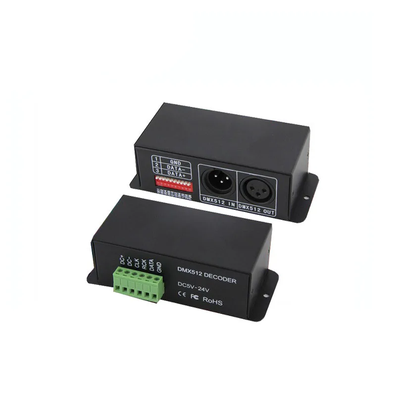 LED DMX to SPI signal decoder support WS2801/WS2803 dream