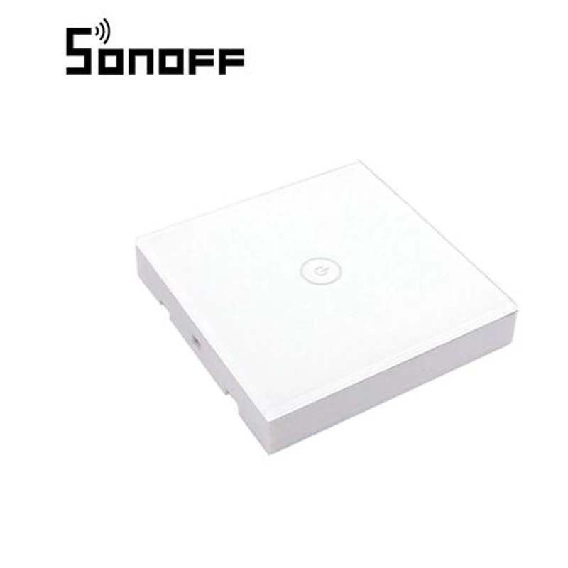 

Sonoff T433 86 Wall Panel Sticky 433MHZ Wireless RF Remote 1 Gang