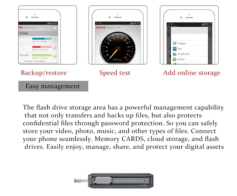 Флеш-накопитель sandisk Memoria Usb 64 Гб USB 3,0 type-C CC2 U диск 128 ГБ Флешка 32 Гб карта памяти для ПК