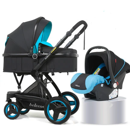 

Baby Stroller 3 in 1 can sit can lie Newborn stroller High Quality Baby Pram High Landscape Stroller Baby Pushchair