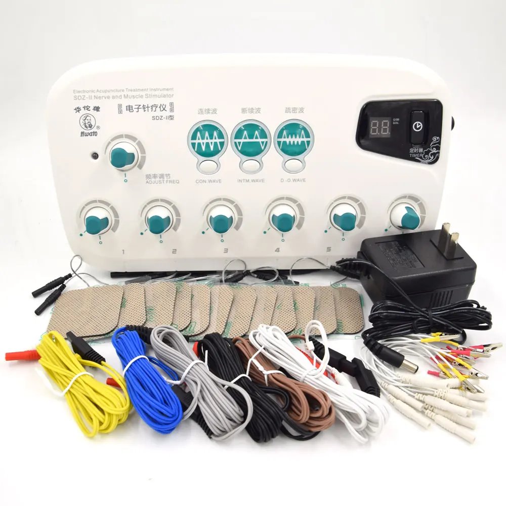 6 Output channel TENS machine.Health multi functional acupuncture