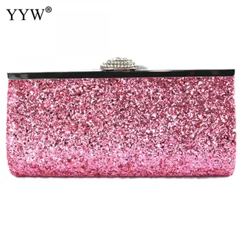 

Party Banquet Glitter Ladies Bags Wedding Clutches Woman Evening Bag Shoulder Bag Purse 2019 Luxury Handbags Bolsas Mujer