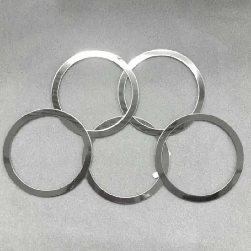 4 шт Универсальные круглые металлические кольца для магнитного беспроводного зарядного устройства Qi вентиляционное отверстие магнит Автомобильный держатель для Iphone, смартфон