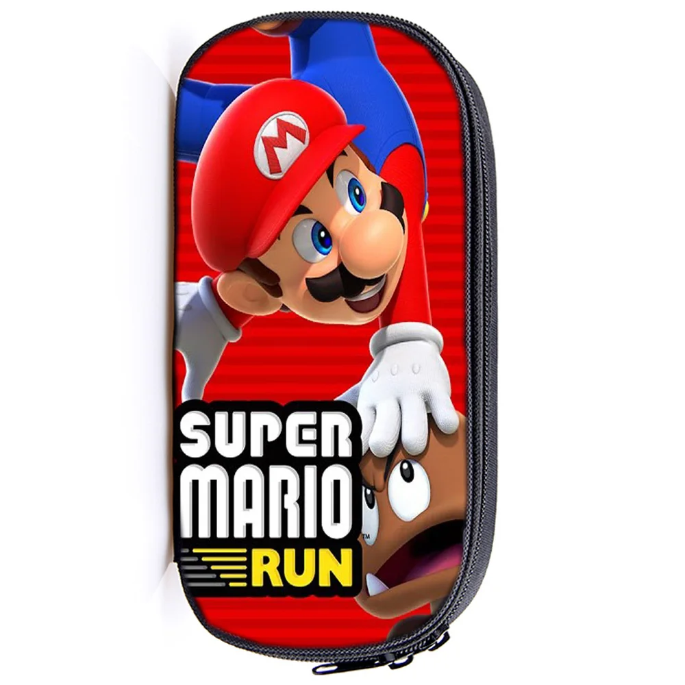 Чехол для карандашей Super Mario, сумка для канцелярских принадлежностей для мальчиков и девочек, повседневные школьные принадлежности, модная новая милая Высококачественная детская подставка для ручек