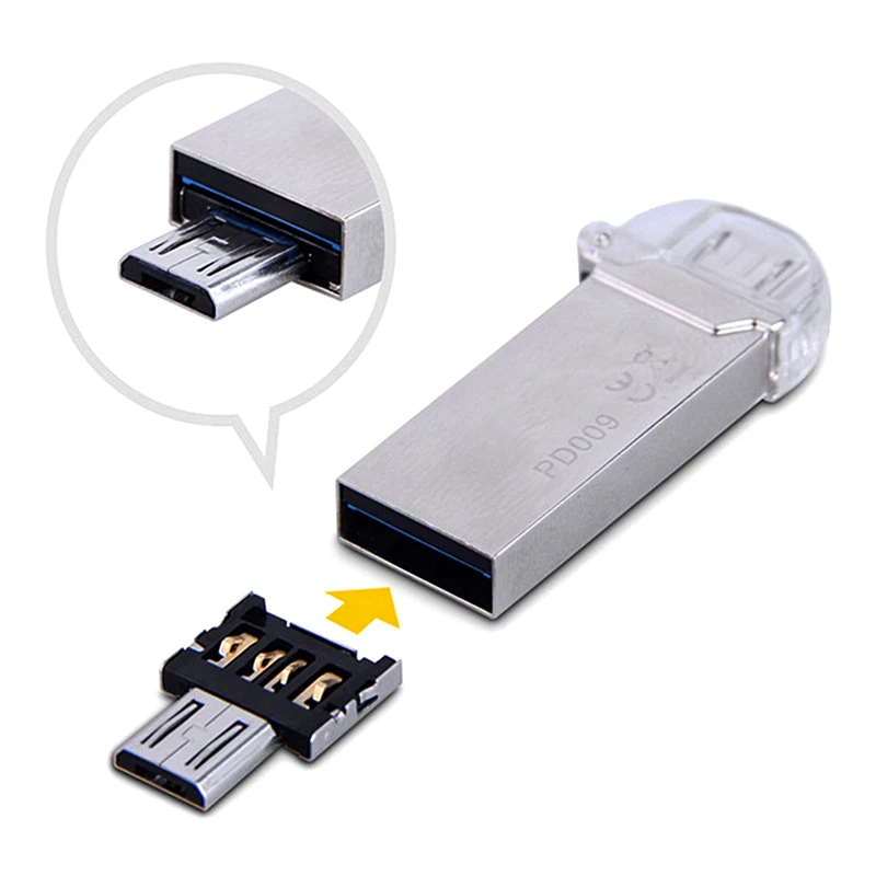 Etmakit 5 шт. OTG разъем адаптера USB к Micro USB для планшетных ПК Android мобильного телефона NK-Shopping