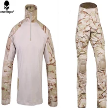 Emerson bdu,, Боевая форма, рубашка, штаны и наколенники, костюмы, военная армейская форма, Мультикам, арид