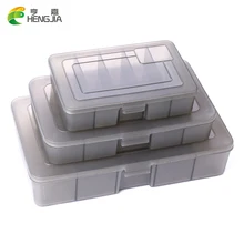 HENGJIA 3 типа 5 Сетка Серая пластиковая коробка для рыболовных приманок отсек карп рыболовные принадлежности PESCA рыболовные снасти