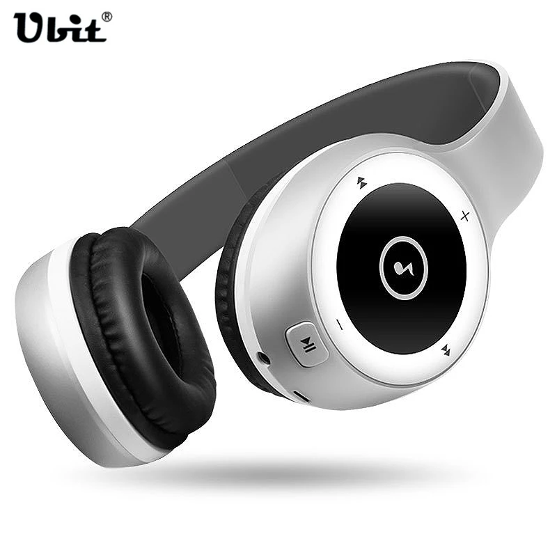 

Ubit T8 Wireless Bluetooth Headphone Foldable Stereo Headband Headset Handsfree with Microphone Support TF Card Music Play