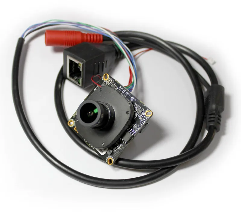 

HD 2.0MP 1/2.9" Sony IMX323 Low illumination H.265 IP Camera Module board + 3.6mm lens IRCUT IP cable