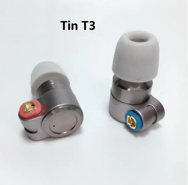 Оригинал олово HIFI Олово аудио T3 в ухо наушники 1DD + 1BA Knowles Гибридный привод HiFi бас 3