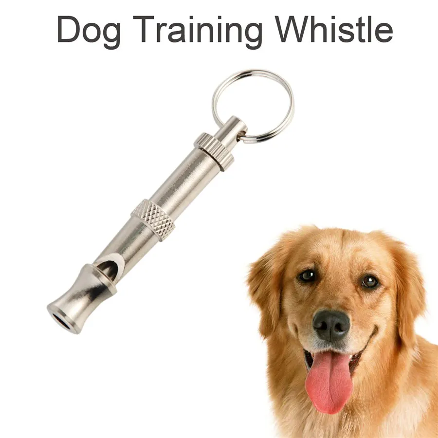 Puppy Pet Dog Whistle Two tone Ultrasonic Flute Stop Barking Ultrasonic