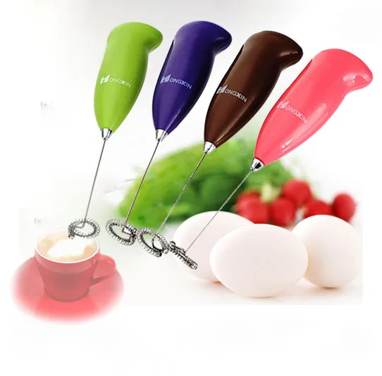  Mini Electric Egg Beaters Coffee Bubble Frother Handheld Foamer Whisk Mixer Drink Stirrer Bar Blender Kitchen Gadgets 