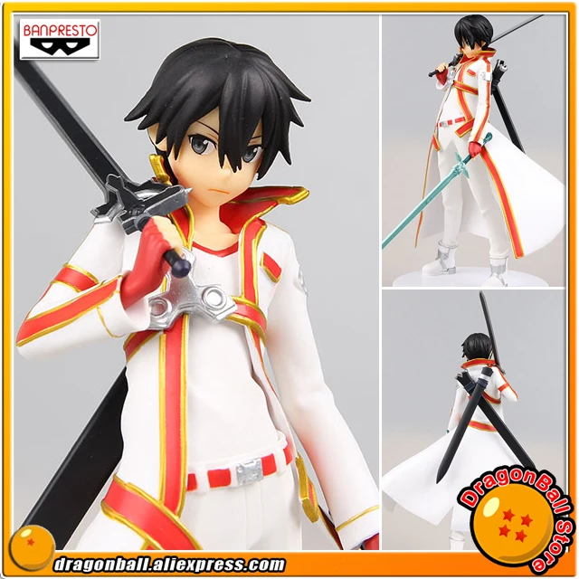 

Japan Anime "Sword Art Online" Original Banpresto Collection Figure - Kirito (Special Color Ver. White)