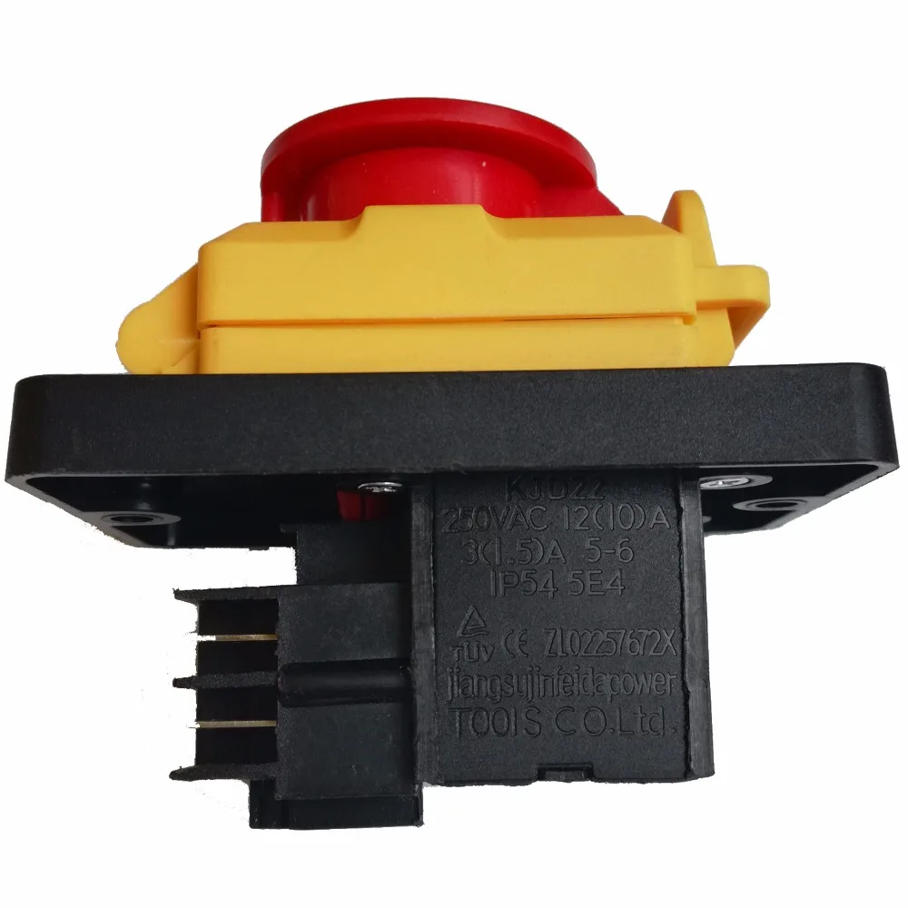 kjd22 interruptores eletromagneticos 4 pinos ip54 250vac 1210 5e4 liga desliga 01