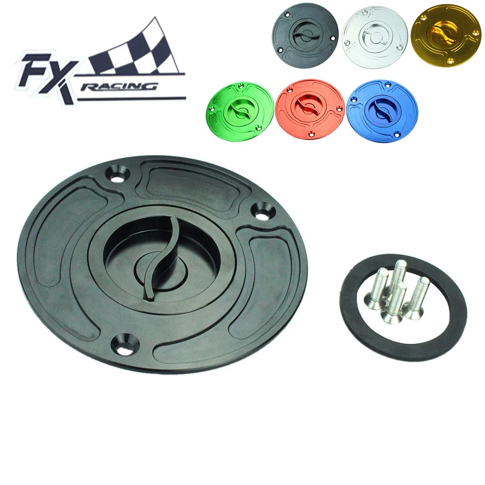 Buy FX CNC 108mm Aluminum Motorcycle Fuel Tank Gas Cap