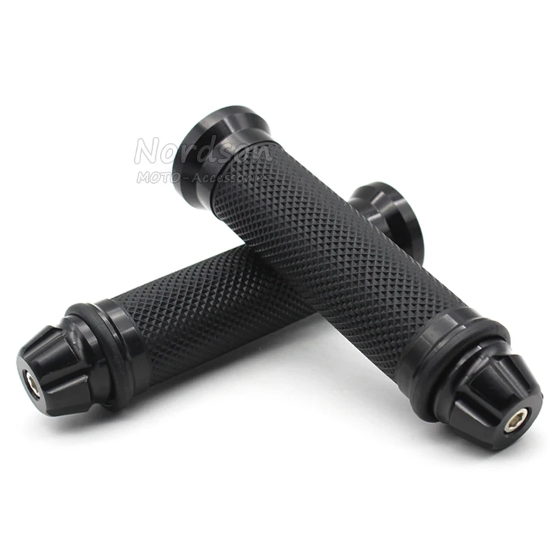 

Black Universal 7/8" 22mm Motorcycle Handlebar Grips For Aprilia Ducati Honda Suzuki Kawasaki Yamaha BMW KTM Ducati Hand Grips