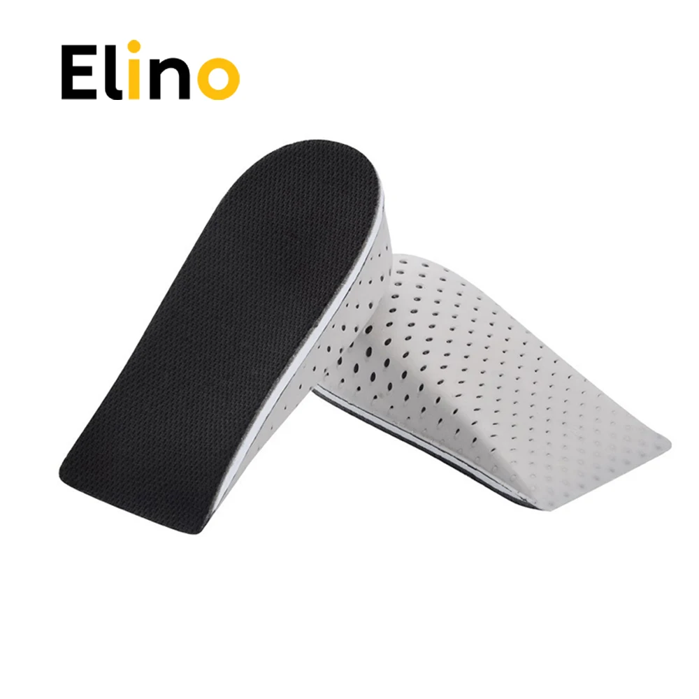 Elino إيفا الذاكرة رغوة غير مرئية نصف ارتفاع زيادة نعل للرجال النساء أطول إدراج حذاء كعب وسادة منصات ارتفاع النعال