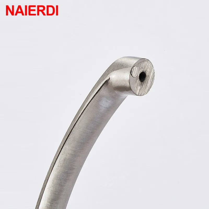 NAIERDI Cabinet Handles Knobs Aluminum Alloy Door Kitchen Knobs Brushed Cabinet Pulls Drawer Modern Furniture Handle Hardware - Image 6