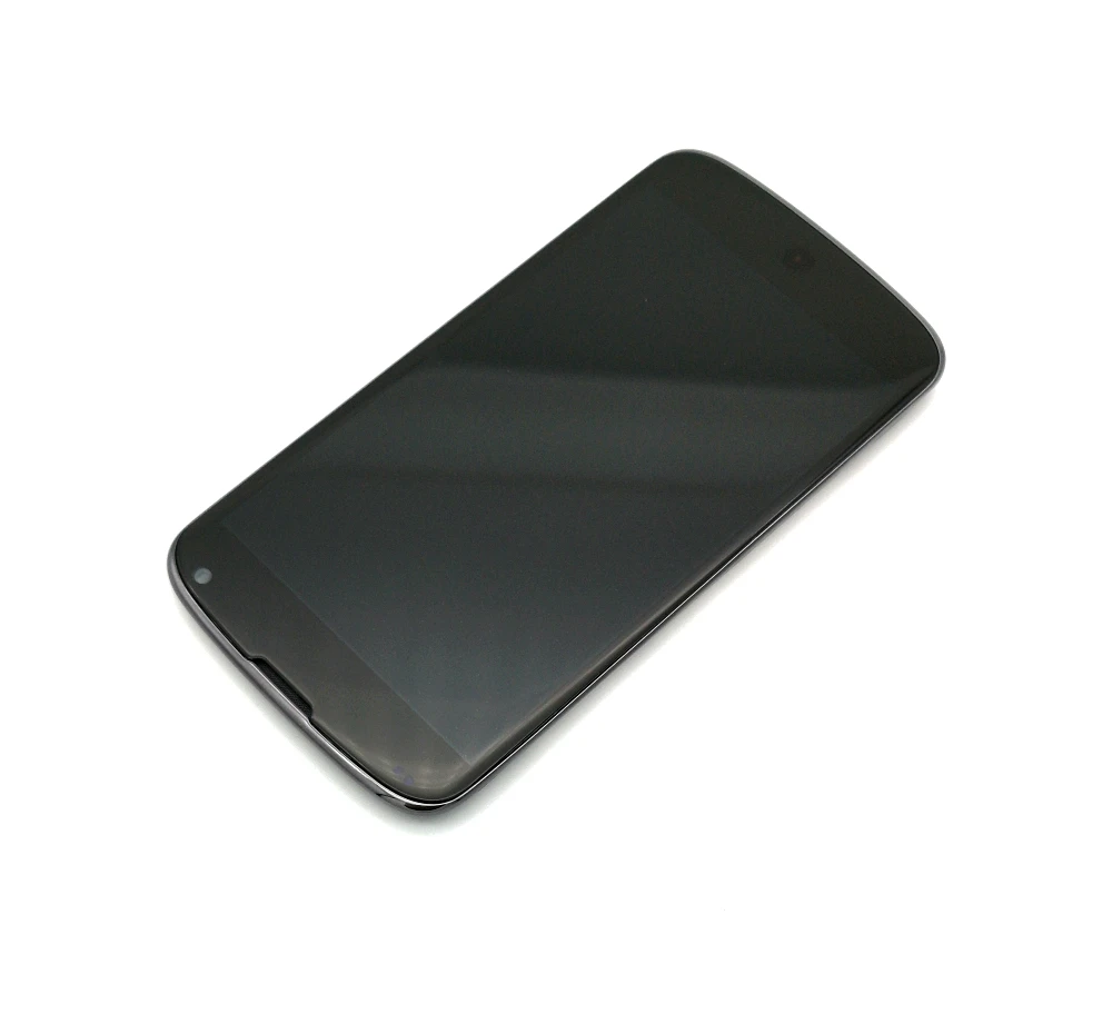 4," для LG Nexus 4 E960 ЖК-дисплей Дисплей Сенсорный экран планшета в сборе с рамкой кадра