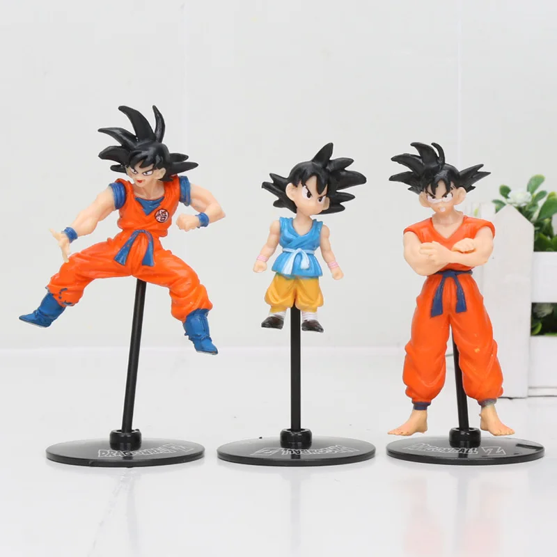 20 шт./компл. аниме Dragon Ball Z toys GT экшн фигурки сумасшедшие вечерние 10 см клетка Freza son