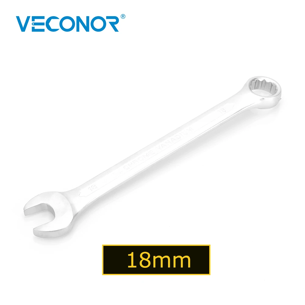 Hrtools 18 мм OPEN BOX конец комбинированный гаечный ключ хром ванадий|combination wrench|chrome