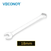 Hrtools 18 мм OPEN BOX конец комбинированный гаечный ключ, хром-ванадий - изображение