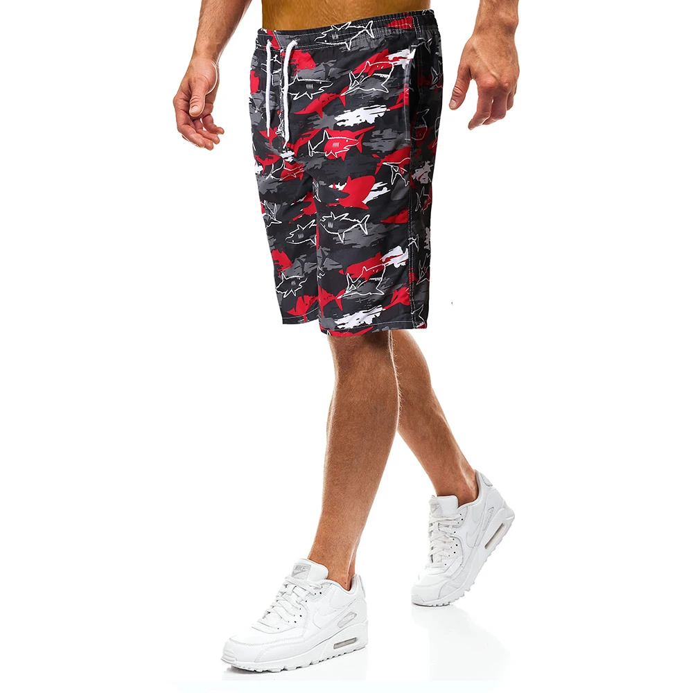 Quick Dry Beach Men Board Shorts Swimming Bermuda Surf Board Shorts Sports Beach Pants Men Short Homme Shark