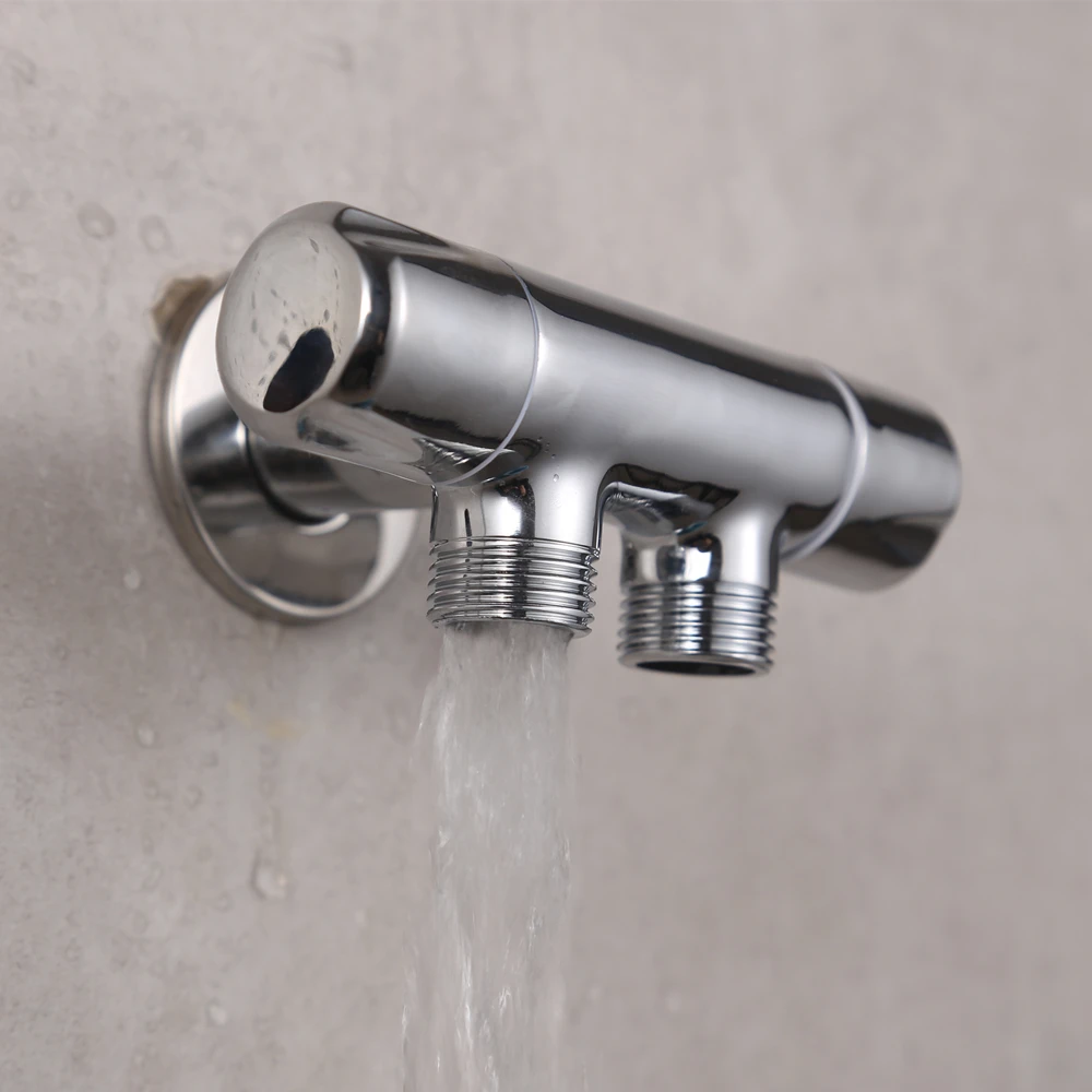 Torneira De Parede Brass Chrome Bibcock, Cold Tap, Washing Faucet, Toilet Bibcock,tap,garden Faucet,Washing Machine Mop Faucet3