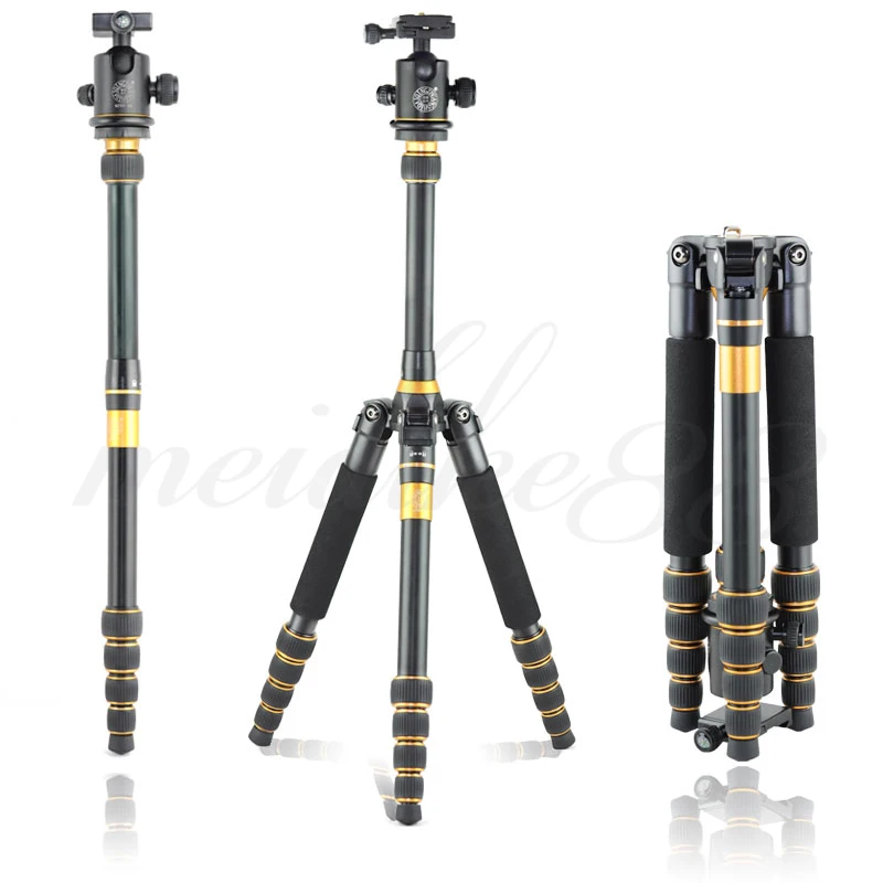 Q777 Professional Aluminum Magnesium Alloy Portable Tripod For Digital SLR Camera (1)