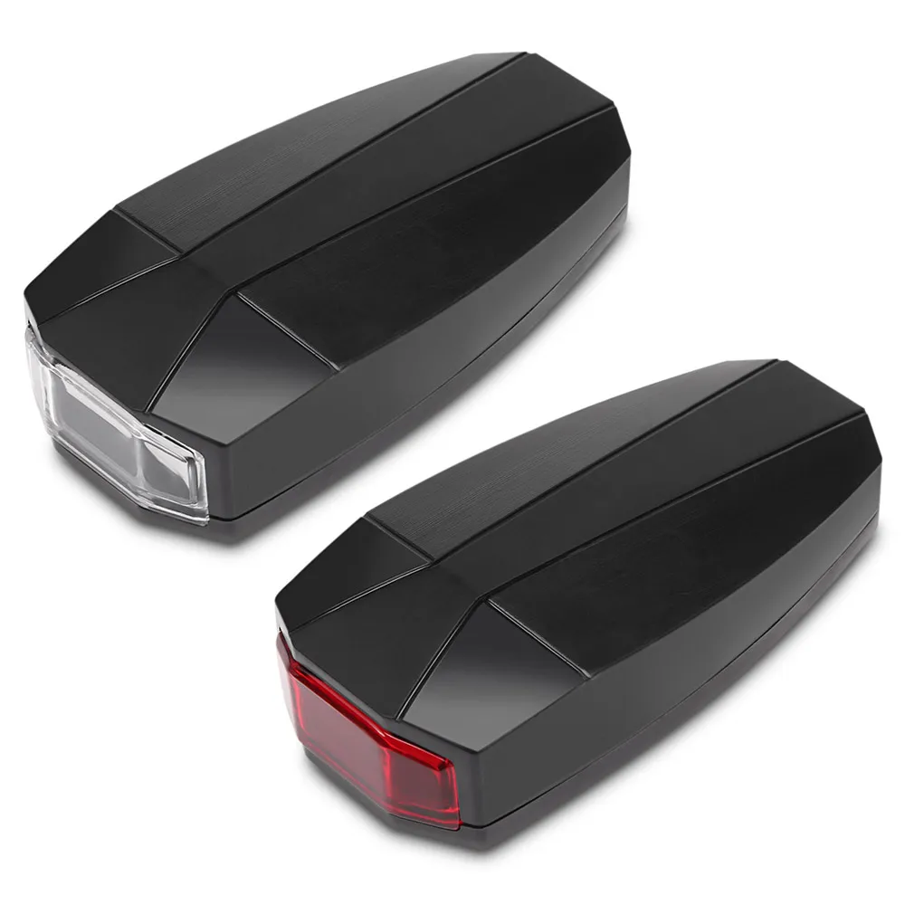 Clearance Deemount Bicycle Rear Light+Anti-Theft Alarm LED Tail Lamp Bike Finder Lantern Siren Warning USB Charge Wireless Remote Control 5