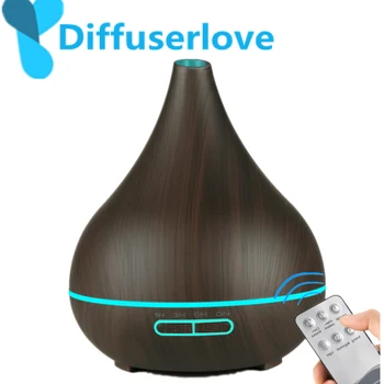 

Diffuserlove 400ML Remote Control Air Humidifier Essential Oil Diffuser Humidificador Mist Maker LED Aroma Diffusor Aromatherapy
