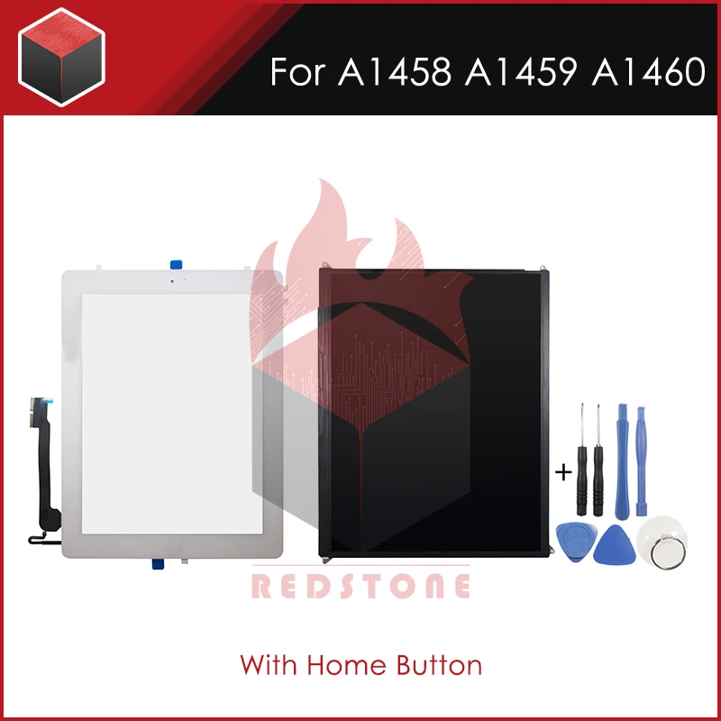 

NEW Black White LCD with Touch Screen For iPad 4 A1458 A1459 A1460 Touch Panel screen Assembly Digitizer EMC2606 EMC2605 EMC2604