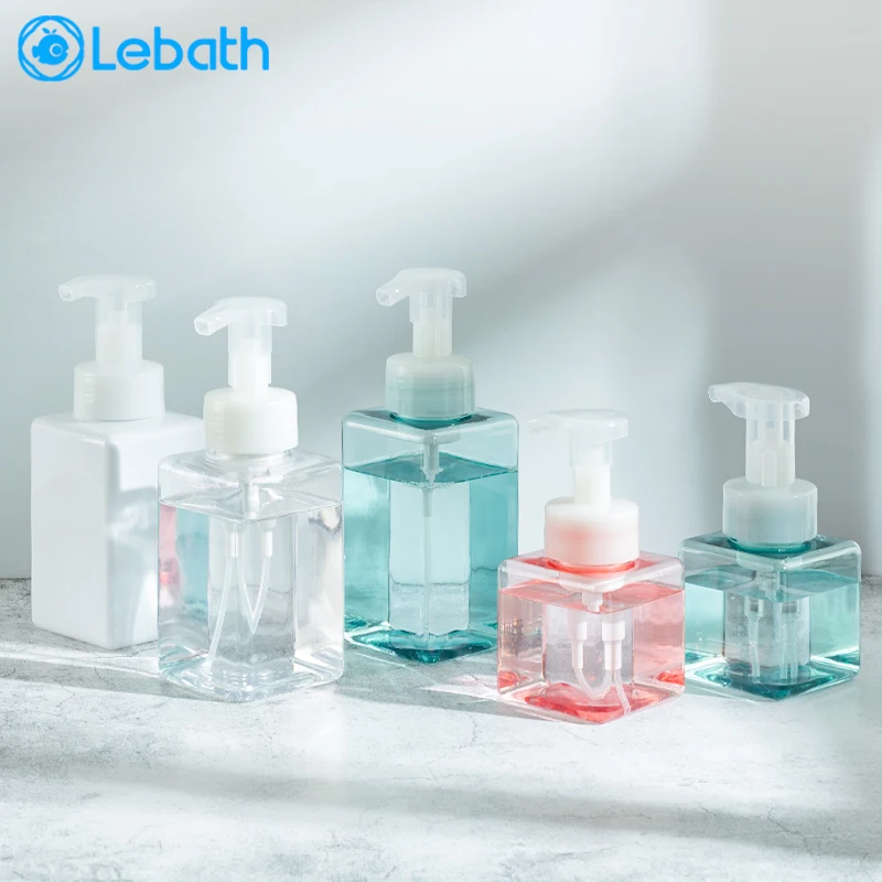 

Lebath Foaming bottle shower gel shampoo hand sanitizer bottle pressing bottle foam facial cleanser pressing foaming bottle