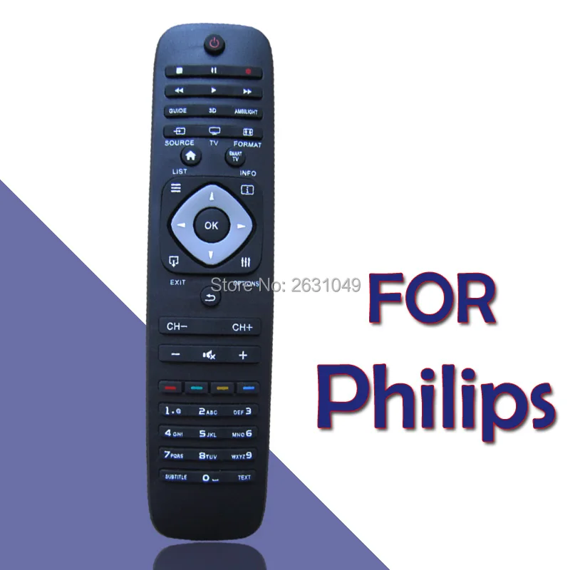 

lekong Universal Remote Control Suitable For Philips TV RC1683801/01 RC2023601 RC2034301/01 RC8205