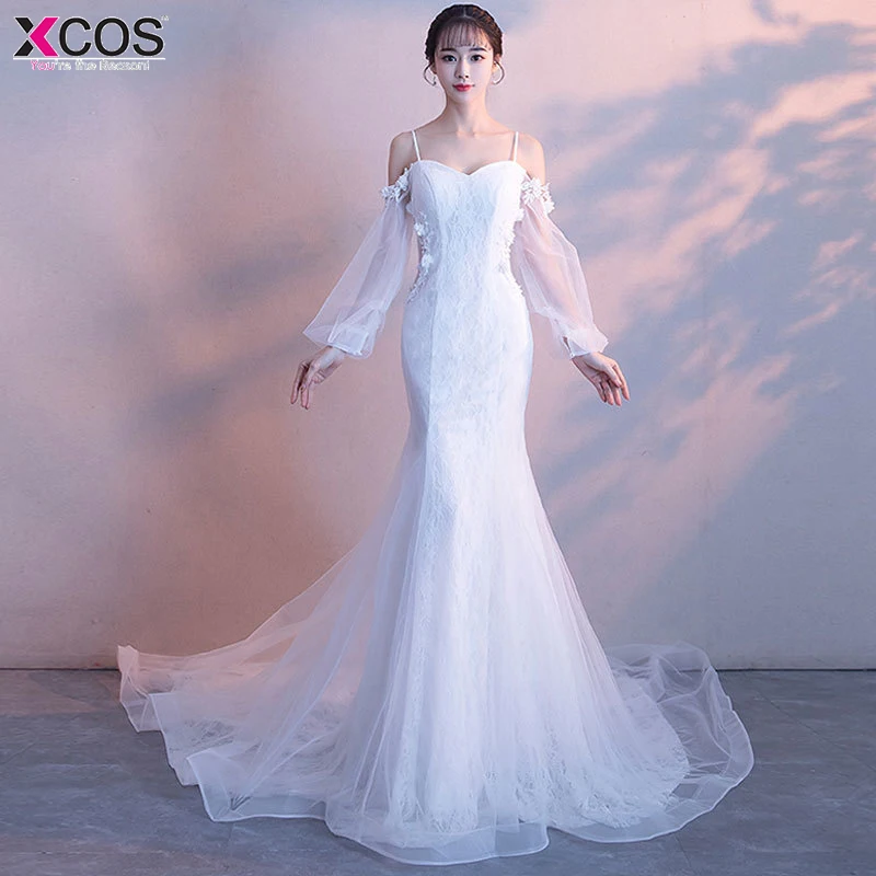 Darlingoddess-2018-Long-Sleeves-Mermaid-Wedding-Dresses-Sexy-Open-Back-Spaghetti-Straps-Wedding-Gowns-Vintage-Lace (4)