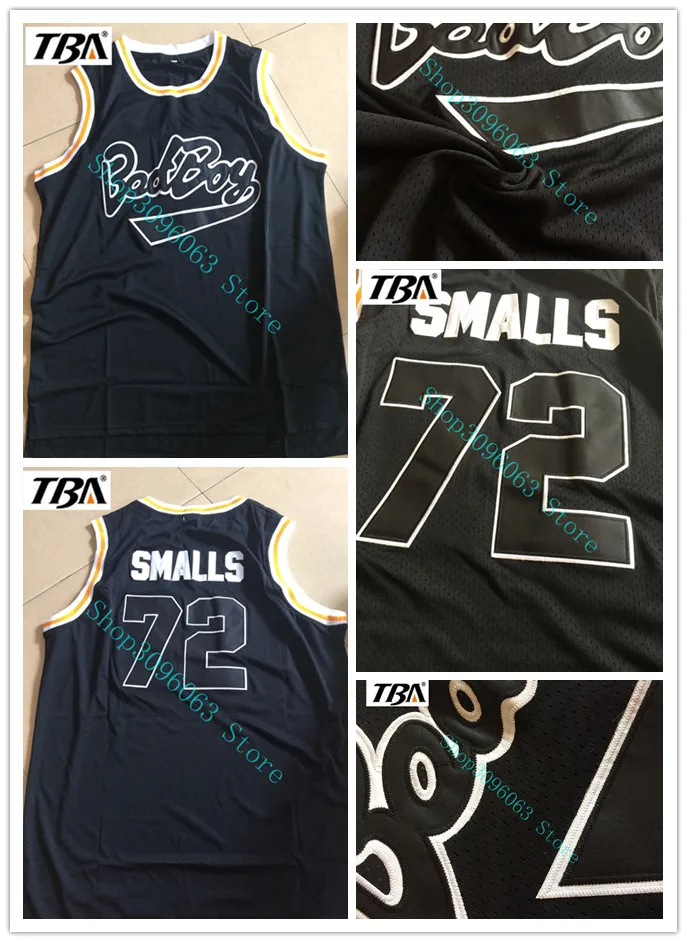 Free Shipping Mens Cheap Throwback Basketball Jerseys,72 BIGGIE SMALLS