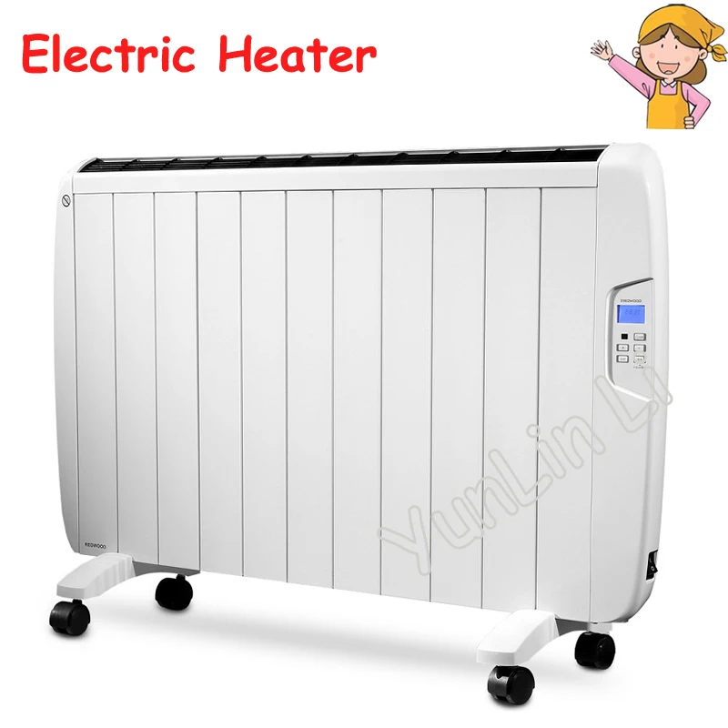 Household Electric Heater 1800W Movable Warm Heater Convection Energy