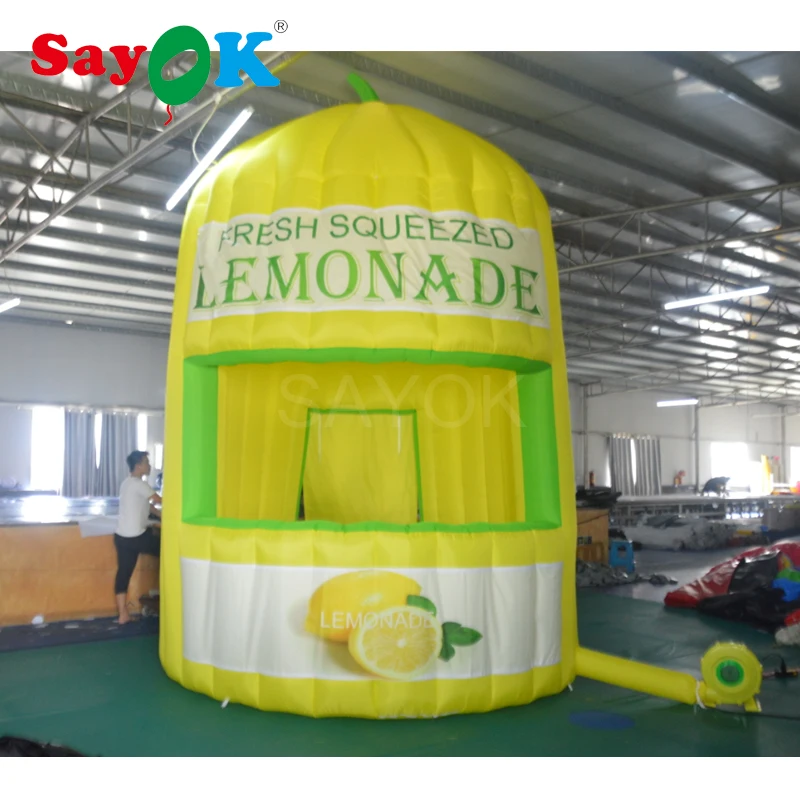  Customized Inflatable Lemonade Booth Inflatable Concession Stand Inflatable Lemonade Stand Inflatab