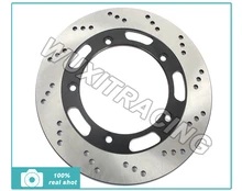 Black Round Rear Brake Disc Rotor for Triumph Bonneville America 790 Thunderbird Sport 885 Tiger 955 Spoke Wheel America 865 EFI