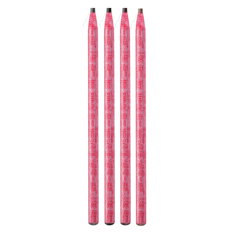 Eyebrow Pencil Waterproof Tattoo Pen Brown Professional Black Beauty Female Wholesale Makeup High Quality 1PCS Lasting Chinese 6