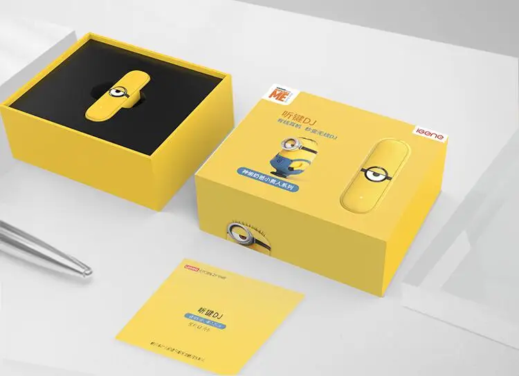 IGene беспроводной адаптер аудио DJ mini Minions 3,5 мм AUX для Bluetooth без потерь 5 эквалайзеров для проводных наушников и динамиков earpods